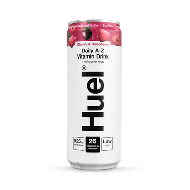 Review of Huel Cherry & Raspberry Daily A-Z Vitamin Drink 330ml