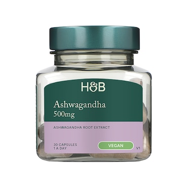 Holland & Barrett Ashwagandha 500mg 30 Capsules image 1