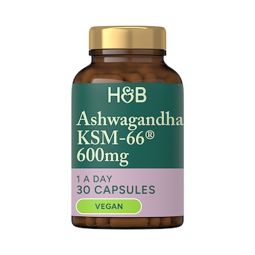 Holland & Barrett Ashwagandha KSM-66 600mg 30 Capsules image 1