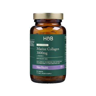 Holland & Barrett Marine Collagen with Vitamin C 90 Tablets image 2