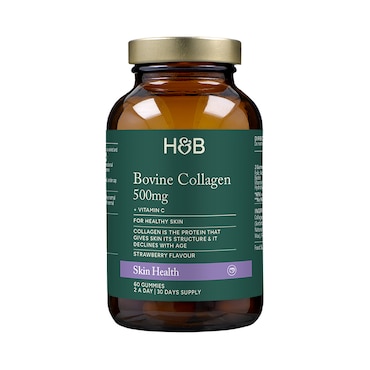 Holland & Barrett Bovine Collagen Strawberry 60 Gummies image 1