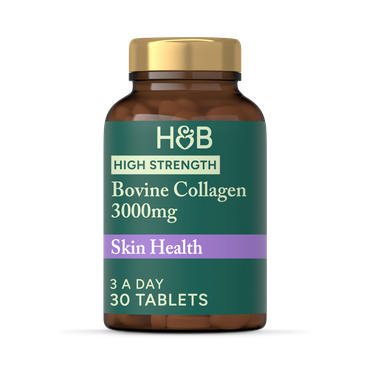 Holland & Barrett Bovine Collagen 3000mg 30 Tablets