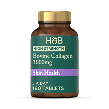 Holland & Barrett Bovine Collagen 3000mg 180 Tablets
