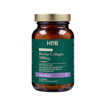 Holland & Barrett Bovine Collagen 3000mg 90 Tablets image 2