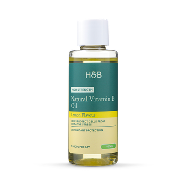 Holland & Barrett High Strength Vitamin E Oil Lemon Flavour 75ml