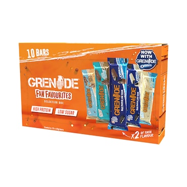 Grenade Fan Favourite Protein Bars 10x 60g image 1