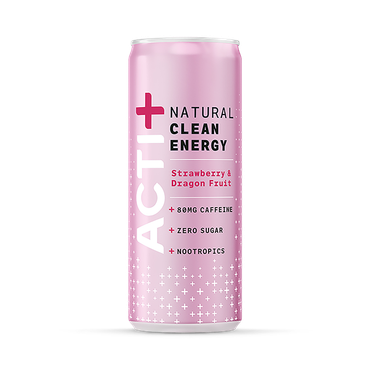 Acti+ Clean Energy Strawberry & Dragon Fruit Drink 250ml
