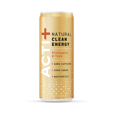 Acti+ Clean Energy Pineapple & Yuzu Drink 250ml