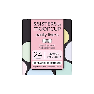 &SISTERS by Mooncup Organic Cotton Liners 24 Pack image 1