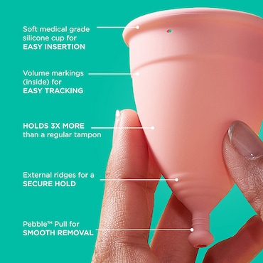 Mooncup Beginner Menstrual Cup Size Teen image 5