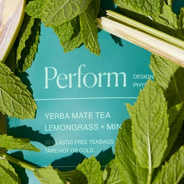 Mission Perform Yerba Mate Tea (Lemongrass & Mint) 30 Tea Bags image 3