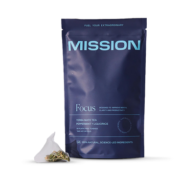 Mission Focus Yerba Mate Tea (Peppermint & Liquorice) 30 Tea Bags
