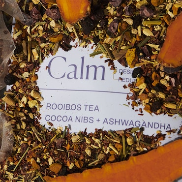 Mission Calm Rooibos Tea (Cocoa Nibs & Ashwagandha) 30 Tea Bags image 4