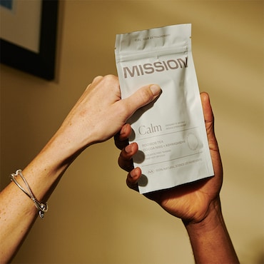 Mission Calm Rooibos Tea (Cocoa Nibs & Ashwagandha) 30 Tea Bags image 5