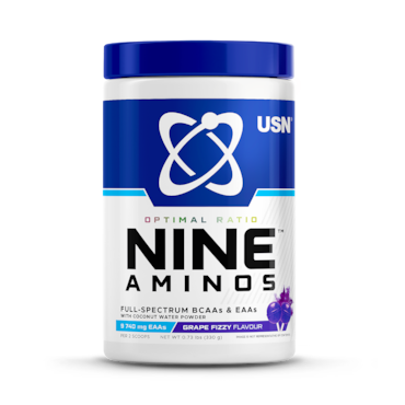 USN Nine Aminos Grape Fizzy Pop 330g image 1