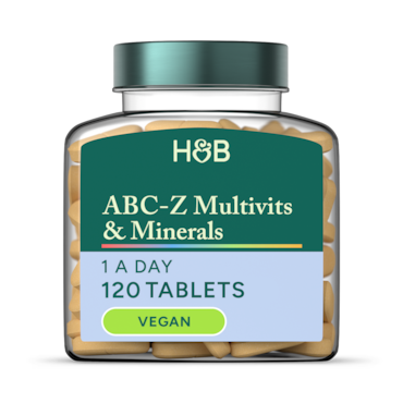 Holland & Barrett ABC to Z Vegan Multivitamins 120 Tablets image 1