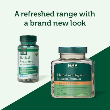 Holland & Barrett Herbal Digestive and Enzyme Formula 90 Capsules image 3