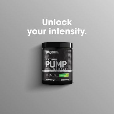 Optimum Nutrition Platinum Pump Pre-workout Lemon Lime 380g image 2