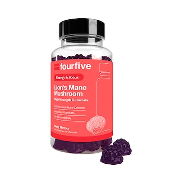 fourfive Focus & Energy Lion's Mane 4000mg 60 Gummies image 1