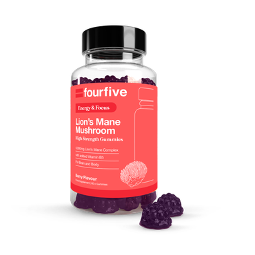 Review of fourfive Focus & Energy Lion's Mane 4000mg 60 Gummies