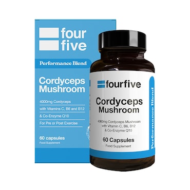 fourfive Performance Blend Cordyceps Mushroom Complex 4,000mg 60 Capsules image 1