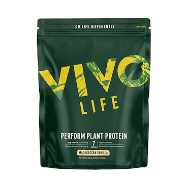 VIVO Life Perform Plant Protein Madagascan Vanilla 252g image 1