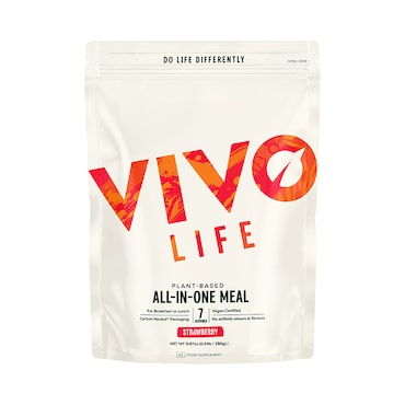 VIVO Life Plant Based All-in One Meal Strawberry 280g image 1