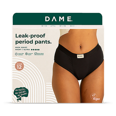 DAME High Waist Period Pants Size 12