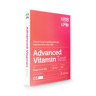 H&B&Me Advanced Vitamin Blood Test