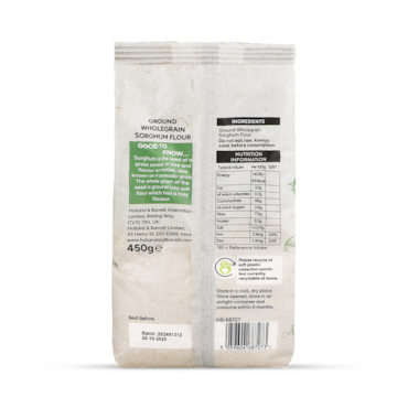 Holland & Barrett Sorghum Flour 450g image 2