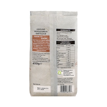 Holland & Barrett Oat Flour 450g image 2