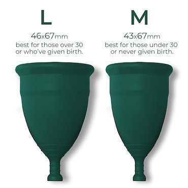 DAME Self-Sanitising Period Cup Size Medium image 3