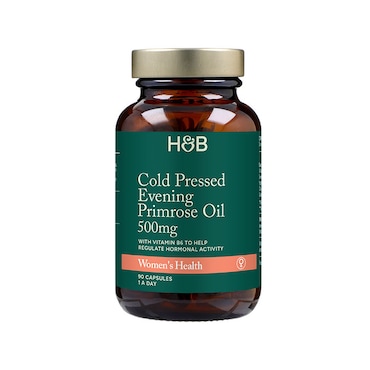 Holland & Barrett Cold Pressed Evening Primrose Oil 500mg 90 Capsules image 1