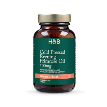 Holland & Barrett Cold Pressed Evening Primrose Oil 500mg 90 Capsules image 2