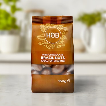 Holland & Barrett Milk Chocolate Brazil Nuts 150g image 3