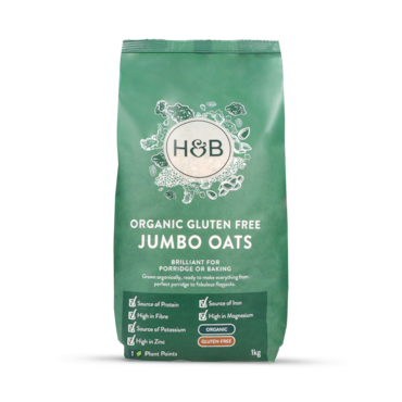 Holland & Barrett Organic Gluten Free Jumbo Oats 1kg