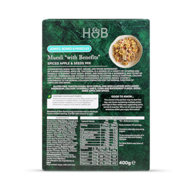 Holland & Barrett Joints, Bones & Muscles Muesli 400g image 2