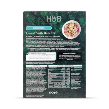 Holland & Barrett Gut Health Cereal 300g image 2