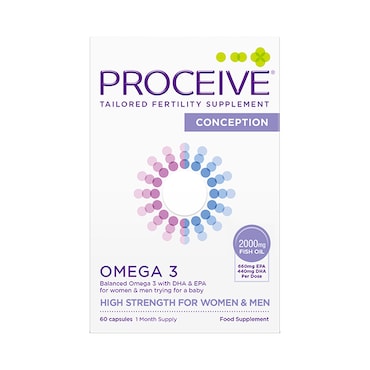 PROCEIVE® Conception Omega 3 60 Capsules image 1