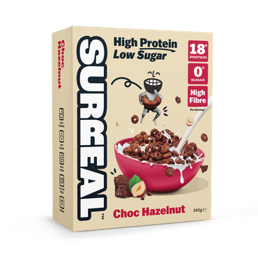 Review of Surreal High Protein Cereal Choc Hazelnut 240g