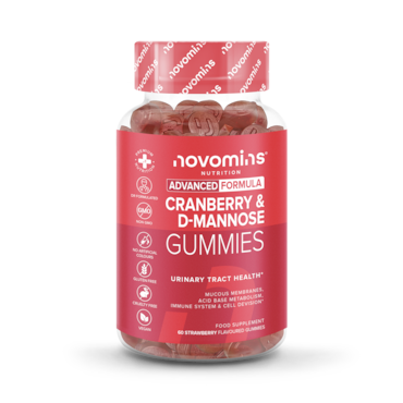 Novomins Cranberry & D-Mannose 60 Gummies image 1