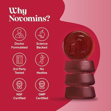 Novomins Cranberry & D-Mannose 60 Gummies image 10