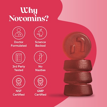 Novomins PCOS Inositol 60 Gummies image 5