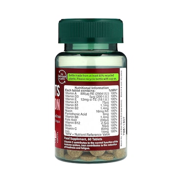 Holland & Barrett Multivitamins & Iron 60 Tablets image 2