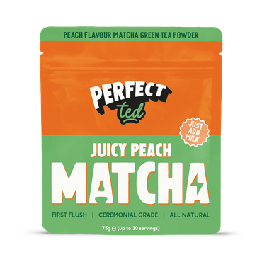 Review of PerfectTed Juicy Peach Matcha Tea Powder 75g