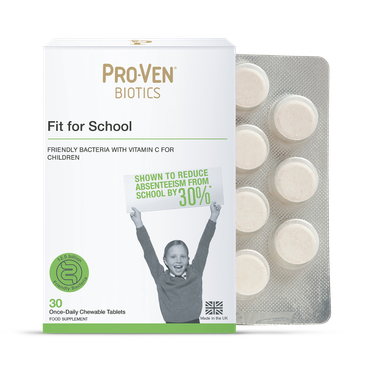 Review of Pro-Ven Biotics Fit For School 30 Chewable Tablets