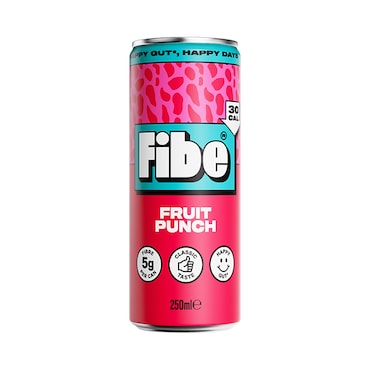 Fibe Soda Fruit Punch Drink 250ml image 1