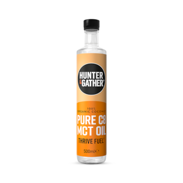 Hunter & Gather 100% Organic Coconut Pure C8 MCT Oil 500ml