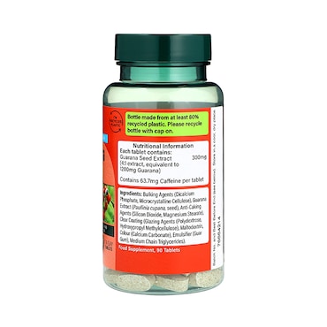 Holland & Barrett Guarana Complex 90 Tablets image 2