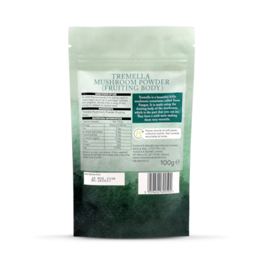 Holland & Barrett Tremella Mushroom Powder 100g image 2